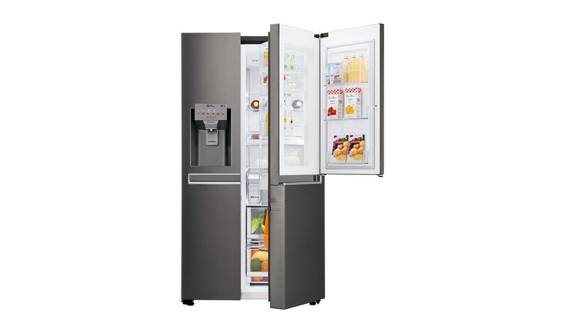 LG Kulkas Side by Side Door-in-Door™ - In-door Ice Maker, GC-J247CKAV